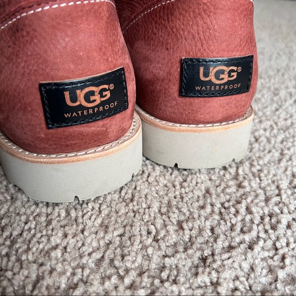 Men’s Waterproof Ugg Boots size 8 red oxide - Picture 7 of 12
